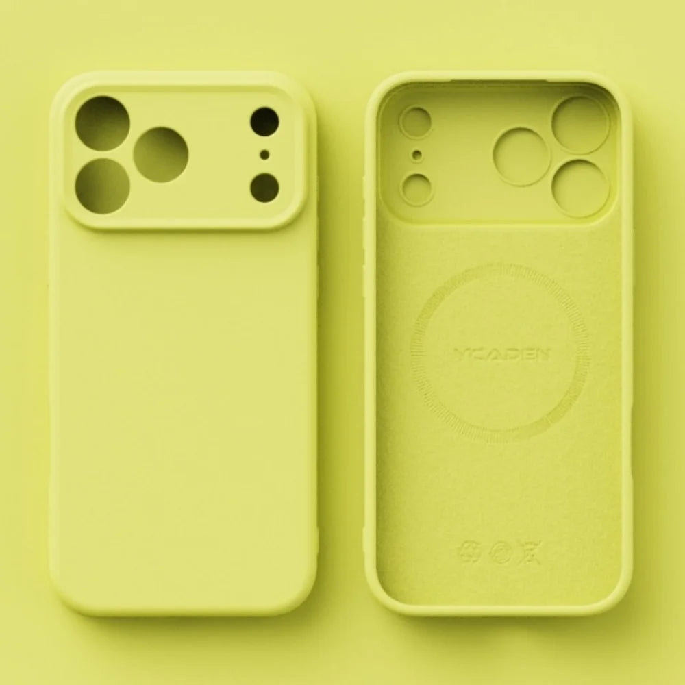 Tpu Shockproof Cover Iphone 17 16 Pro Max 17air 15 14 13 Plus Case Liquid Silicone Original Magsafe