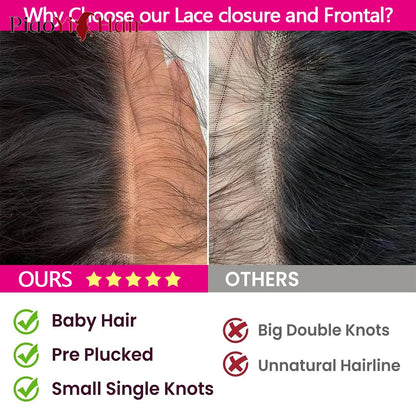 Frontal Only 13x6 Straight 13x4 Hd Lace Brazilian Human Hair Preplucked 4x4 5x5 6x6 Transparent 2x6