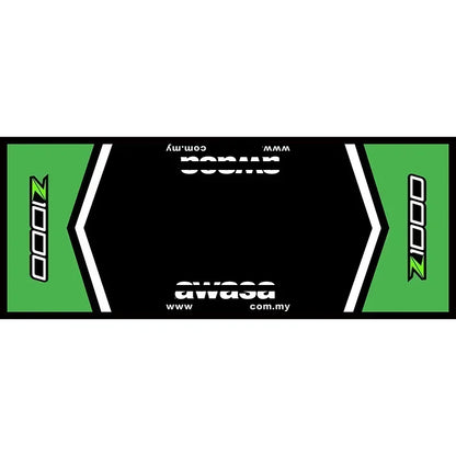 Motorcycle Parking Mat – Racing Display Carpet for Bike & Garage