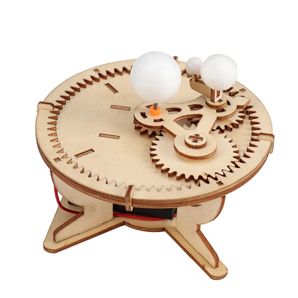 DIY STEM Wood Model Kit for Kids – 3D Assembly Science Toy (Car, Boat, Plane & More)