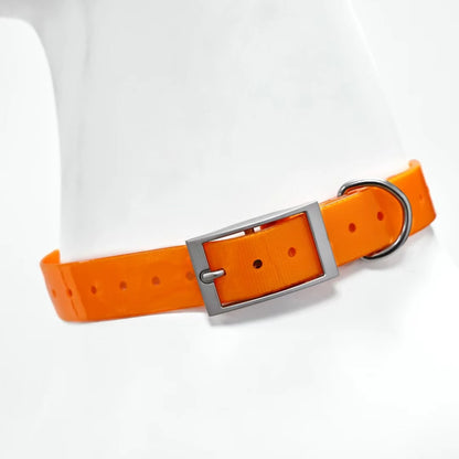 Heavy Duty Waterproof TPU Dog Collar – Adjustable, 8 Colors