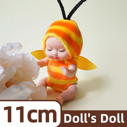 Mini Reborn Baby Dolls in Animal Costumes – Cute Collectible Set