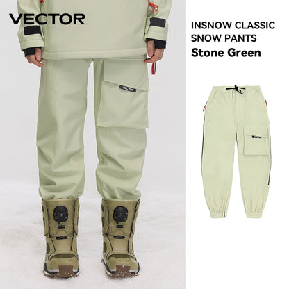 Ski Jacket & Pants Set – Waterproof Windproof Winter Ski Suit for Men & Women