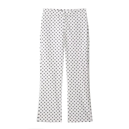 Women's Polka Dot Jacket & Shorts Set