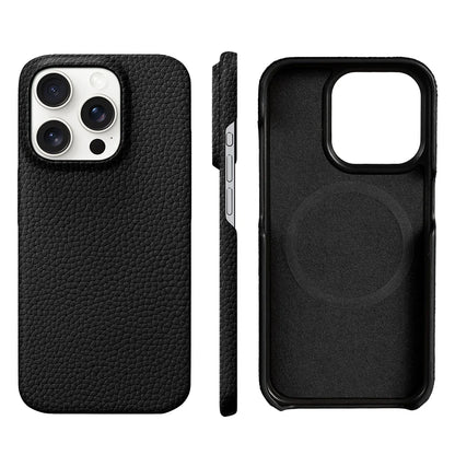 Langsidi Magsafe Case Iphone 16 15 Pro Max Promax 15pro 16pro Natural Cowhide Leather Magnetic