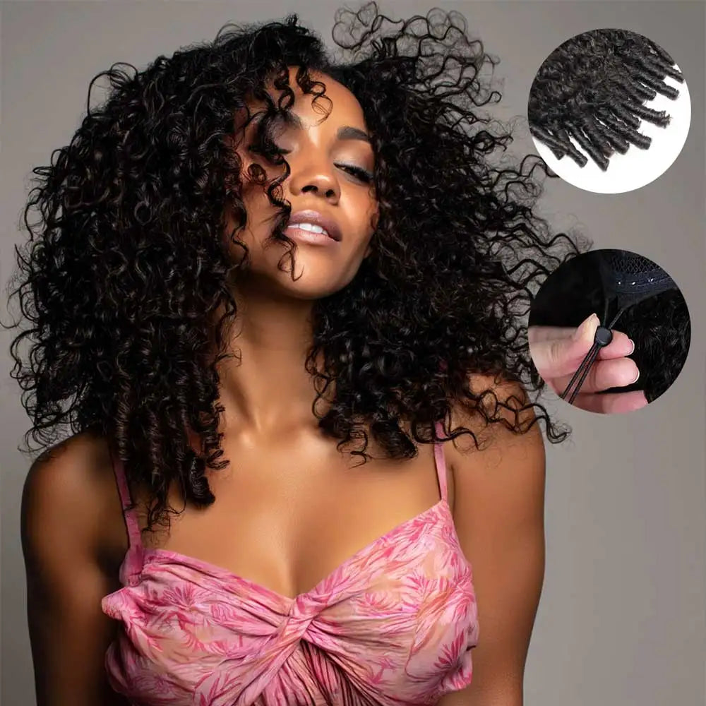 13x4 HD Lace Front Wig Burmese Curly Human Hair Pre Plucked