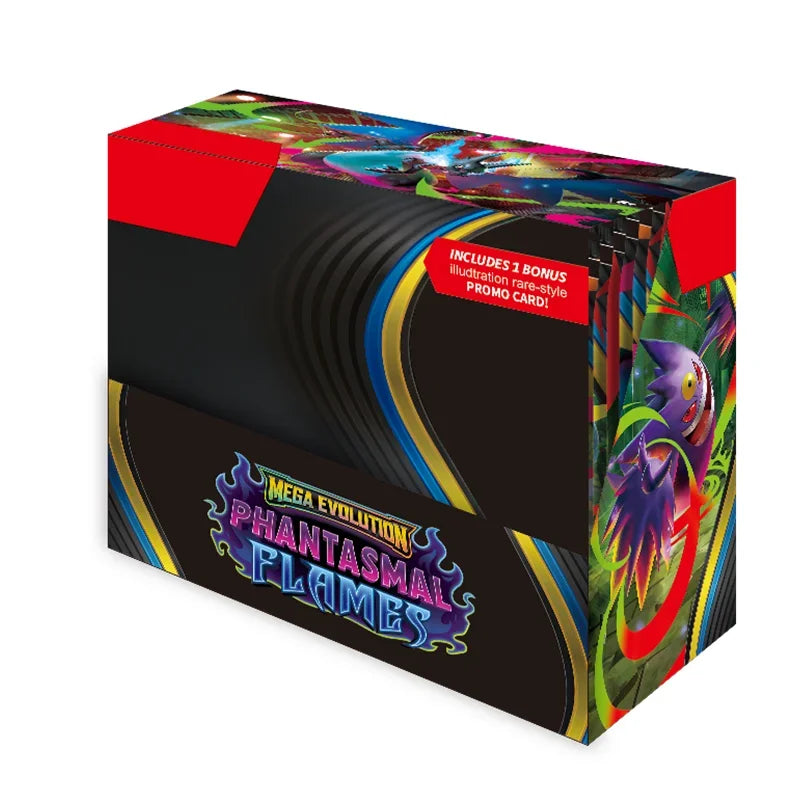360 Pack Pokémon Mega Evolution Phantasmal Flames English Trading Cards