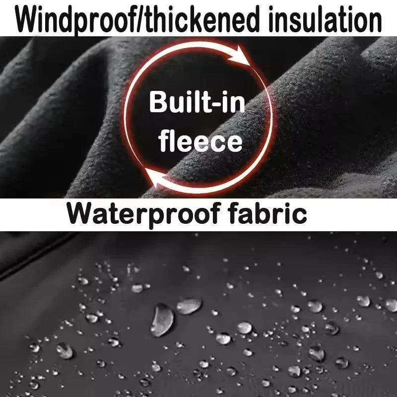 Men's Tactical Soft Shell Jacket – Waterproof Military Hooded Outdoor Coat