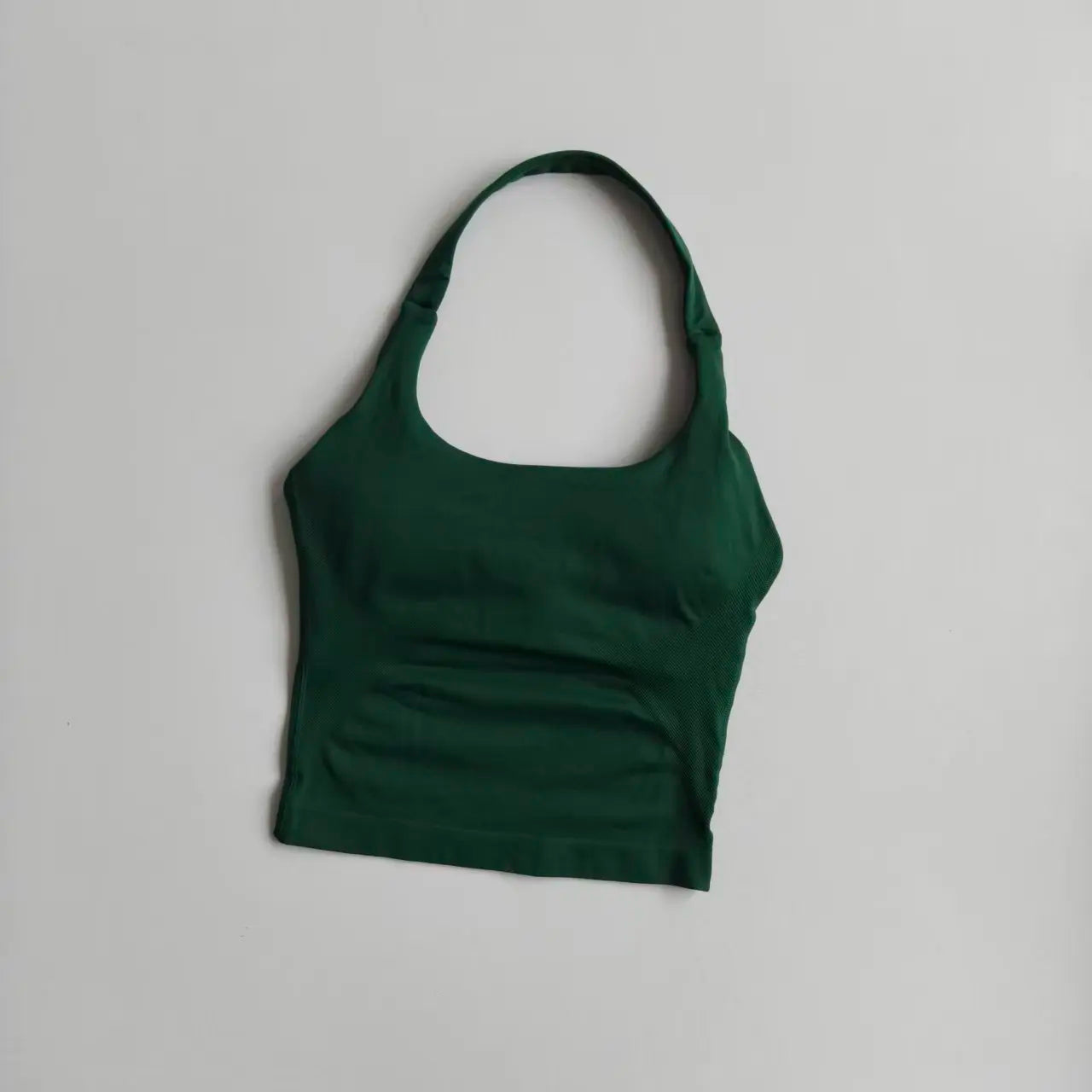 Halter Sports Bra for Women – Longline Shockproof Yoga Gym Top