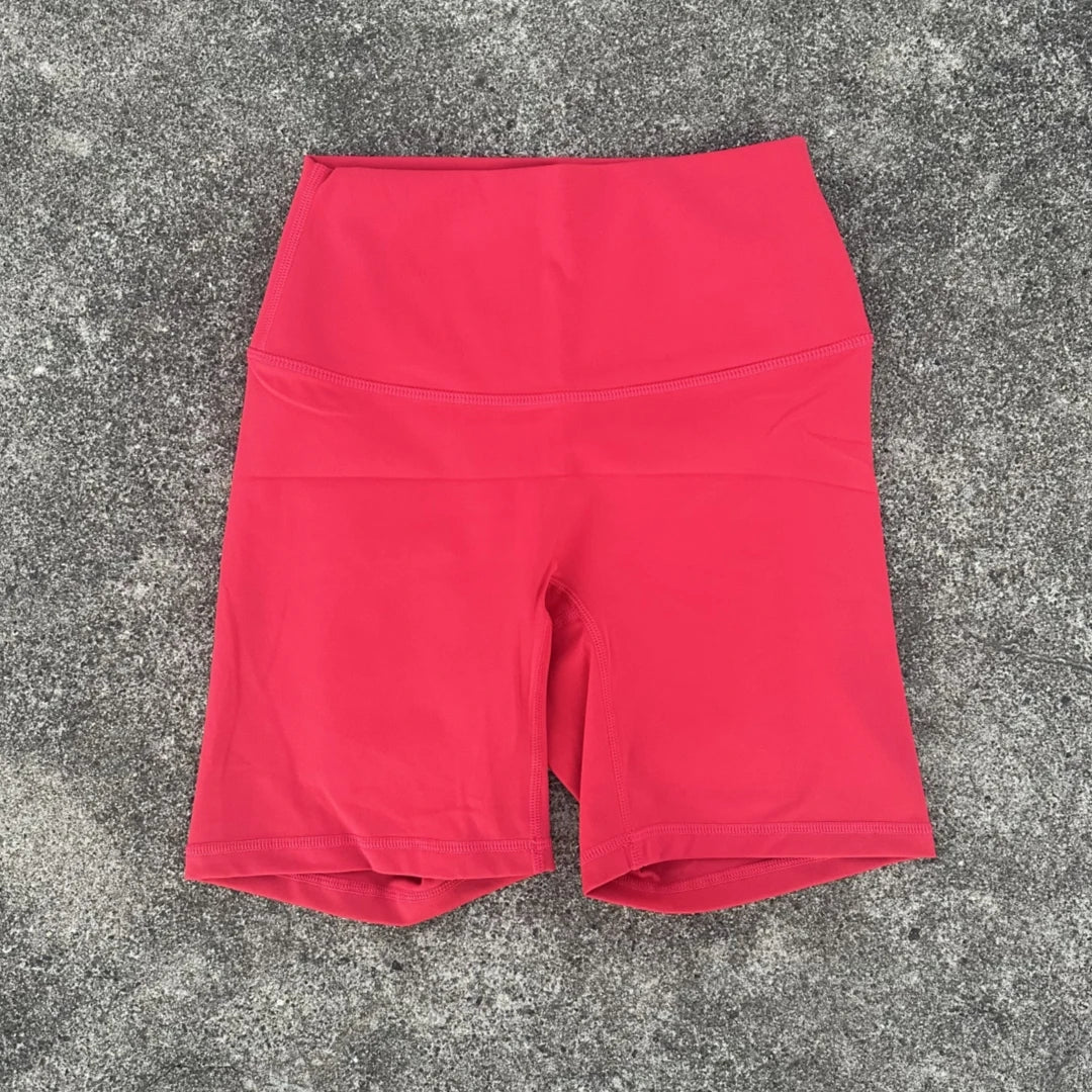 Women's High-Waist Biker Shorts – Squat-Proof Yoga & Gym Shorts