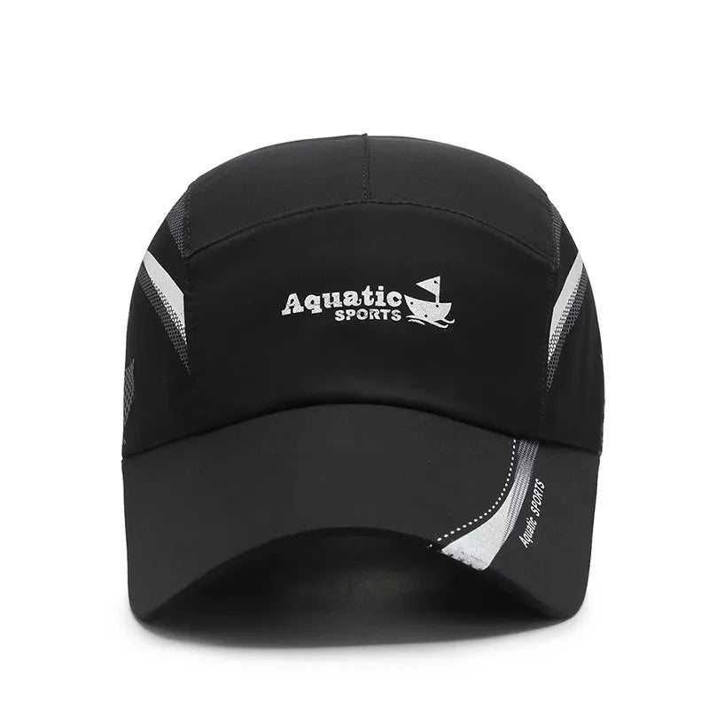 Aquatic Sports Embroidered Baseball Cap – Lightweight Mesh Unisex Hat