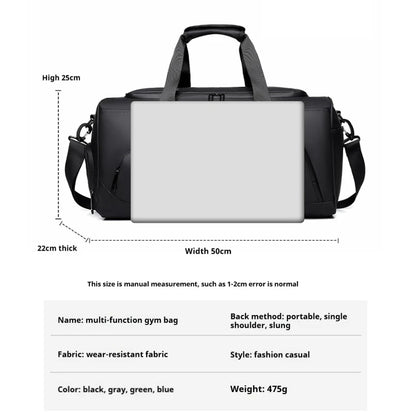 Sports Gym Duffle Bag – Large Capacity Travel & Workout Bag