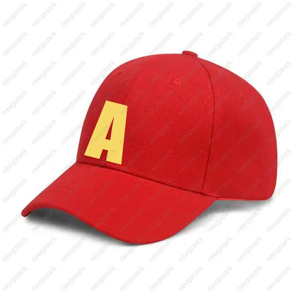 Letter Graphic Baseball Cap – Unisex Adjustable Structured Hat