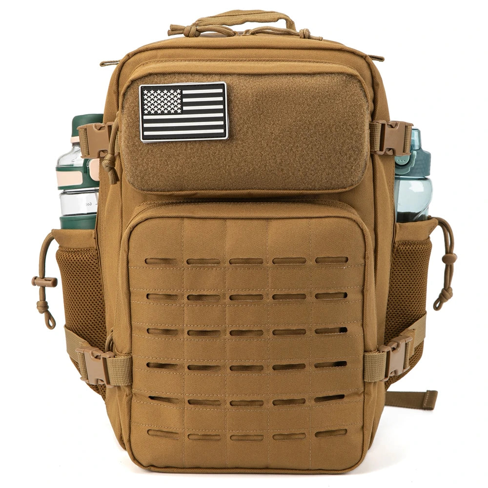 25L Tactical MOLLE Backpack – Hiking, Gym & Outdoor Rucksack