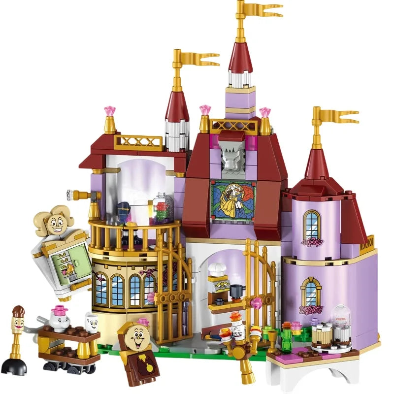Frozen Princess Ice Castle Building Blocks Set – Girls Toy Gift