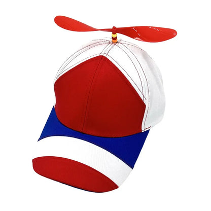 Propeller Beanie Hat – Funny Rainbow Helicopter Cap for Kids