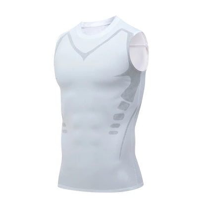Men's Compression Sleeveless Gym Tank Top Quick Dry