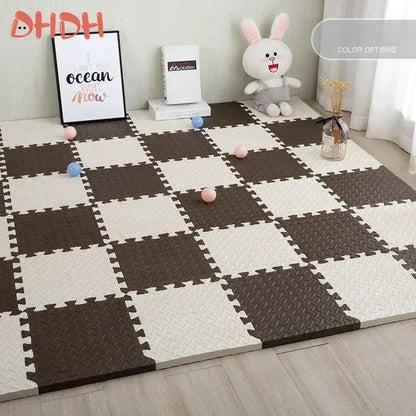 Foam Interlocking Floor Tiles 30x30cm Non-Slip Play Mat for Kids & Gym