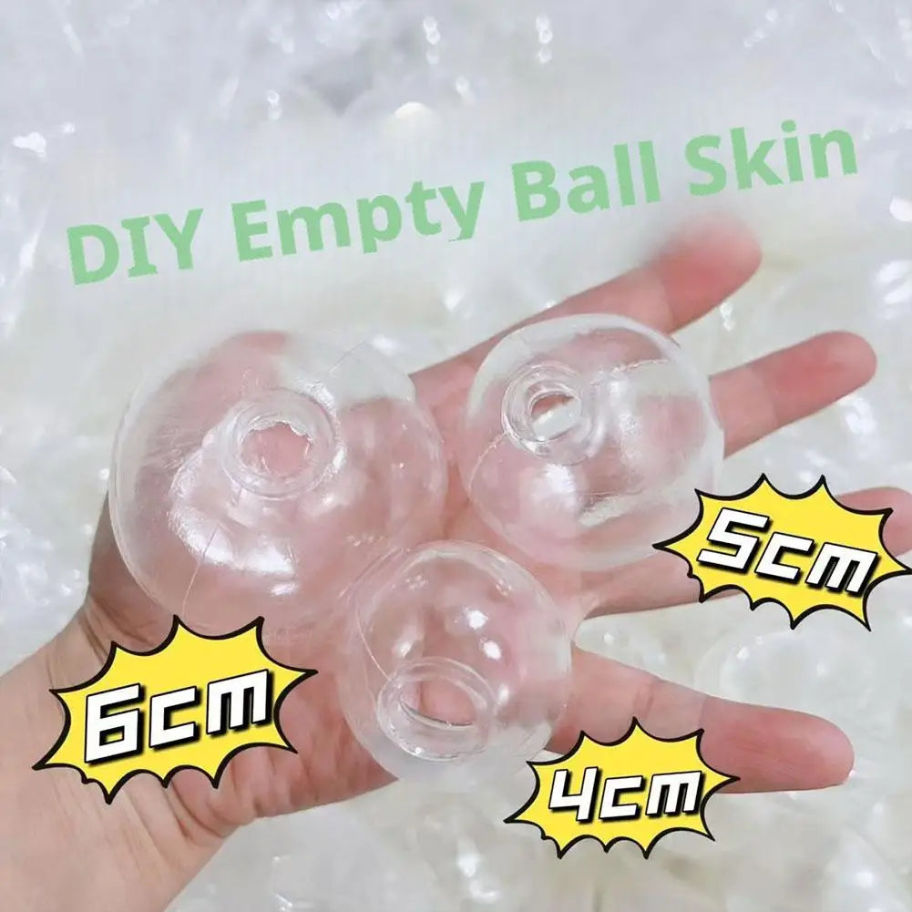DIY Empty Ball Shell – Soft Slow Rebound Fidget & Stress Relief Toy