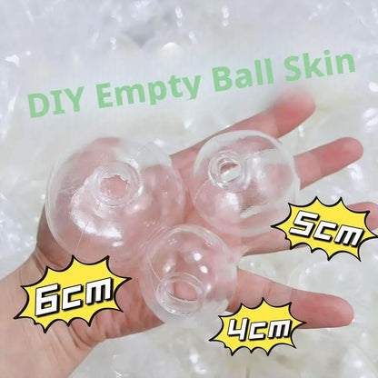 DIY Empty Ball Shell – Soft Slow Rebound Fidget & Stress Relief Toy