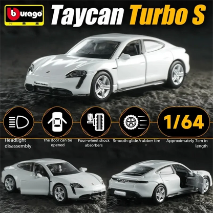 Bburago 1:64 Diecast Car Model – Ferrari, Porsche, Lamborghini & More