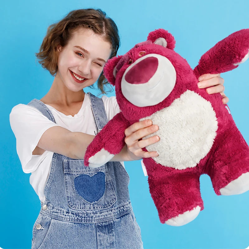 Lotso Strawberry Bear Plush Toy Soft Stuffed Animal