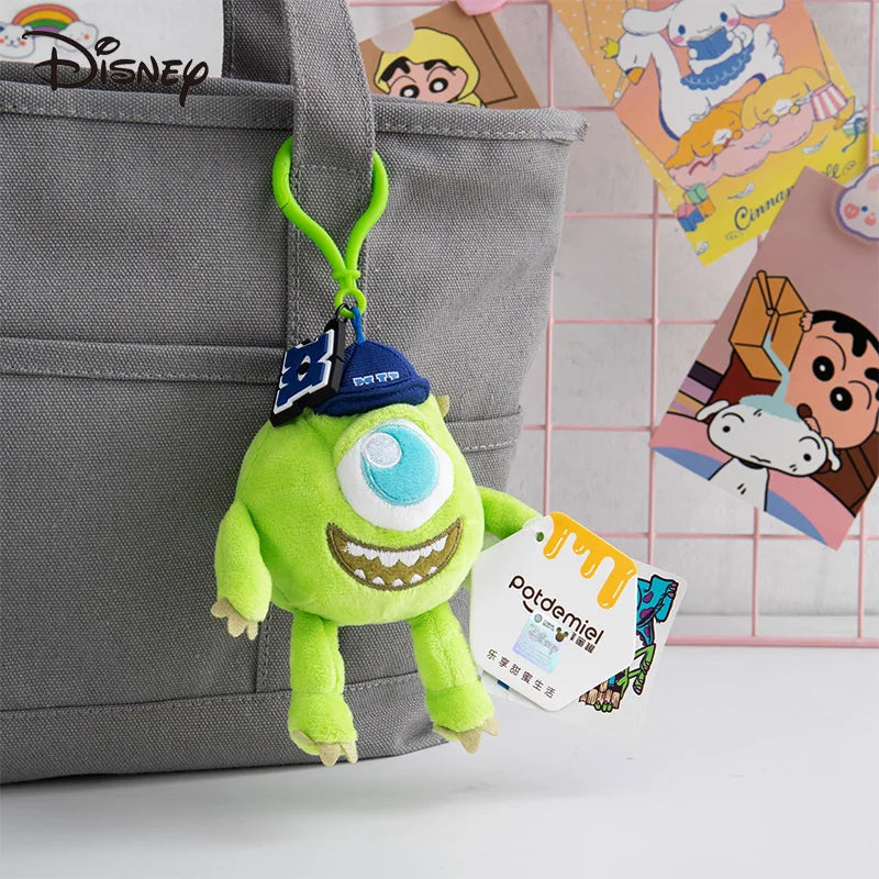 Cartoon Plush Doll Keychain - Cute Stuffed Animal Bag Charm