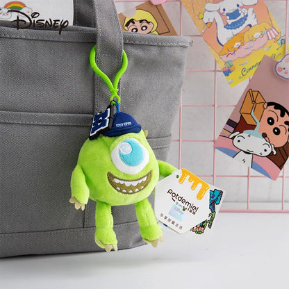 Cartoon Plush Doll Keychain - Cute Stuffed Animal Bag Charm