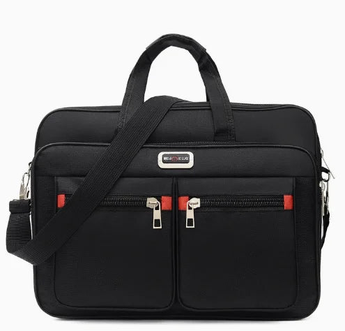 Men's Business Briefcase Laptop Bag – Large Capacity
