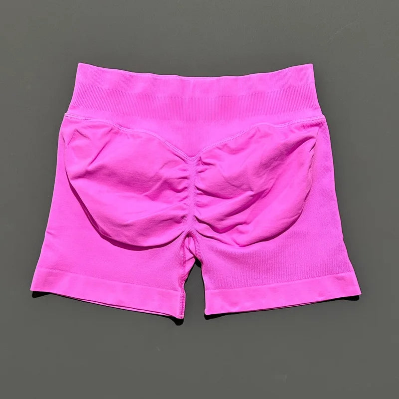 Scrunch Butt Biker Shorts for Women – High Waist Gym Workout Yoga