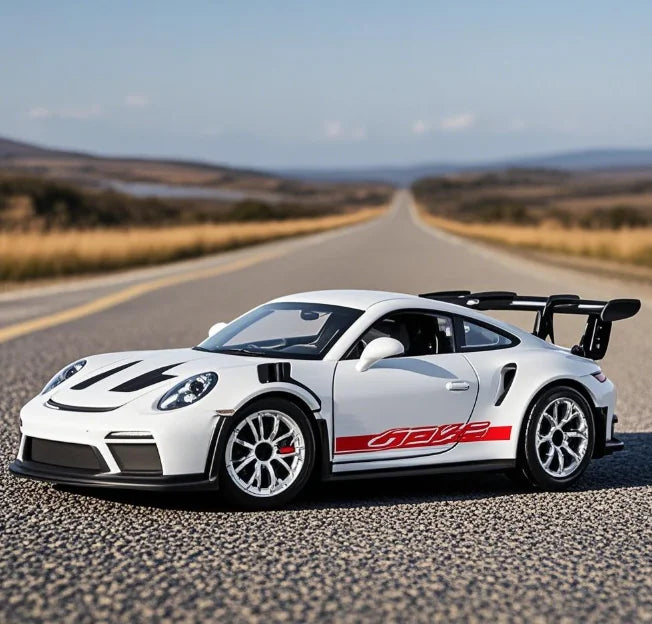 Porsche 911 GT3 RS Diecast Model Car – 1:36 Scale Metal Toy