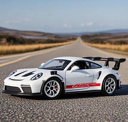 Porsche 911 GT3 RS Diecast Model Car – 1:36 Scale Metal Toy
