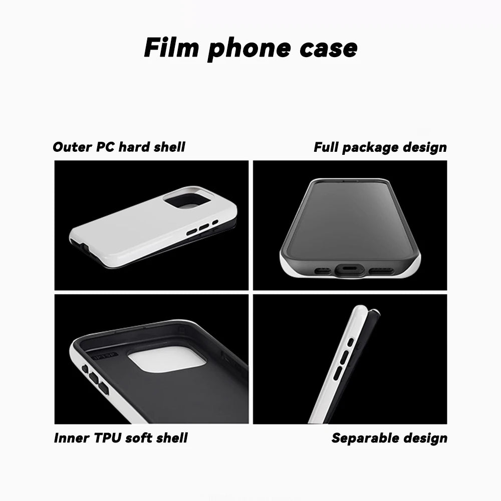 Bull Drink Stylish Design Phone Case Film Shell Iphone 16e 16 15 14 13 12 11 Pro Max Plus Xs