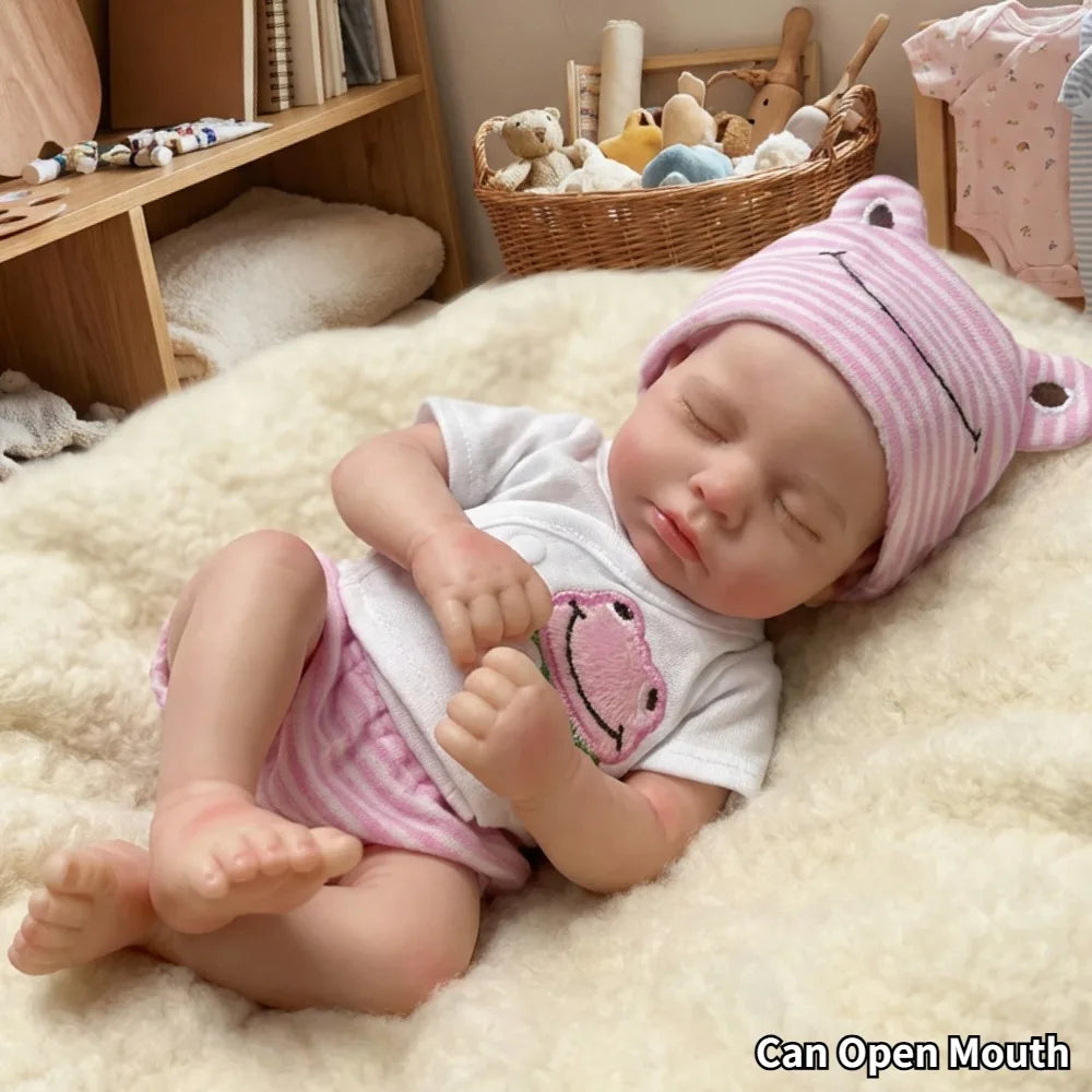 Reborn Baby Doll – Full Body Soft Silicone Realistic Newborn