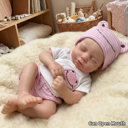 Reborn Baby Doll – Full Body Soft Silicone Realistic Newborn