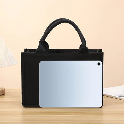 Canvas Tote Bag Large Capacity – Thickened Handheld Bag for Men & Women