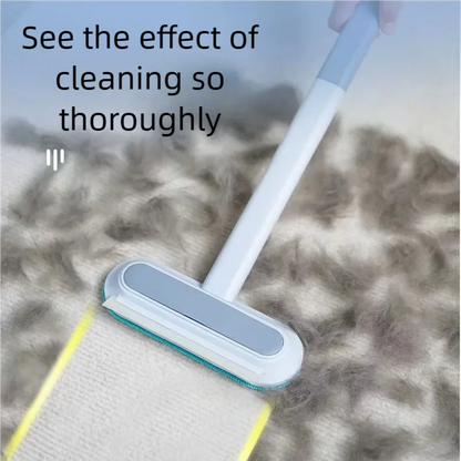 Pet Hair Remover Brush with Long Handle – Cat & Dog Fur Lint Roller