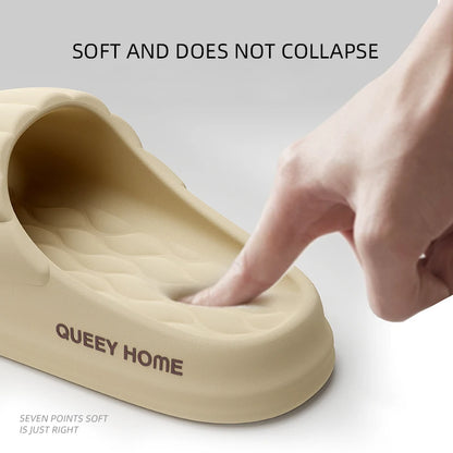 Stylish Men S Slippers Thick Sole Pressure Distribution Soft Bouncy Comfort Beach Sandals Anti Slip