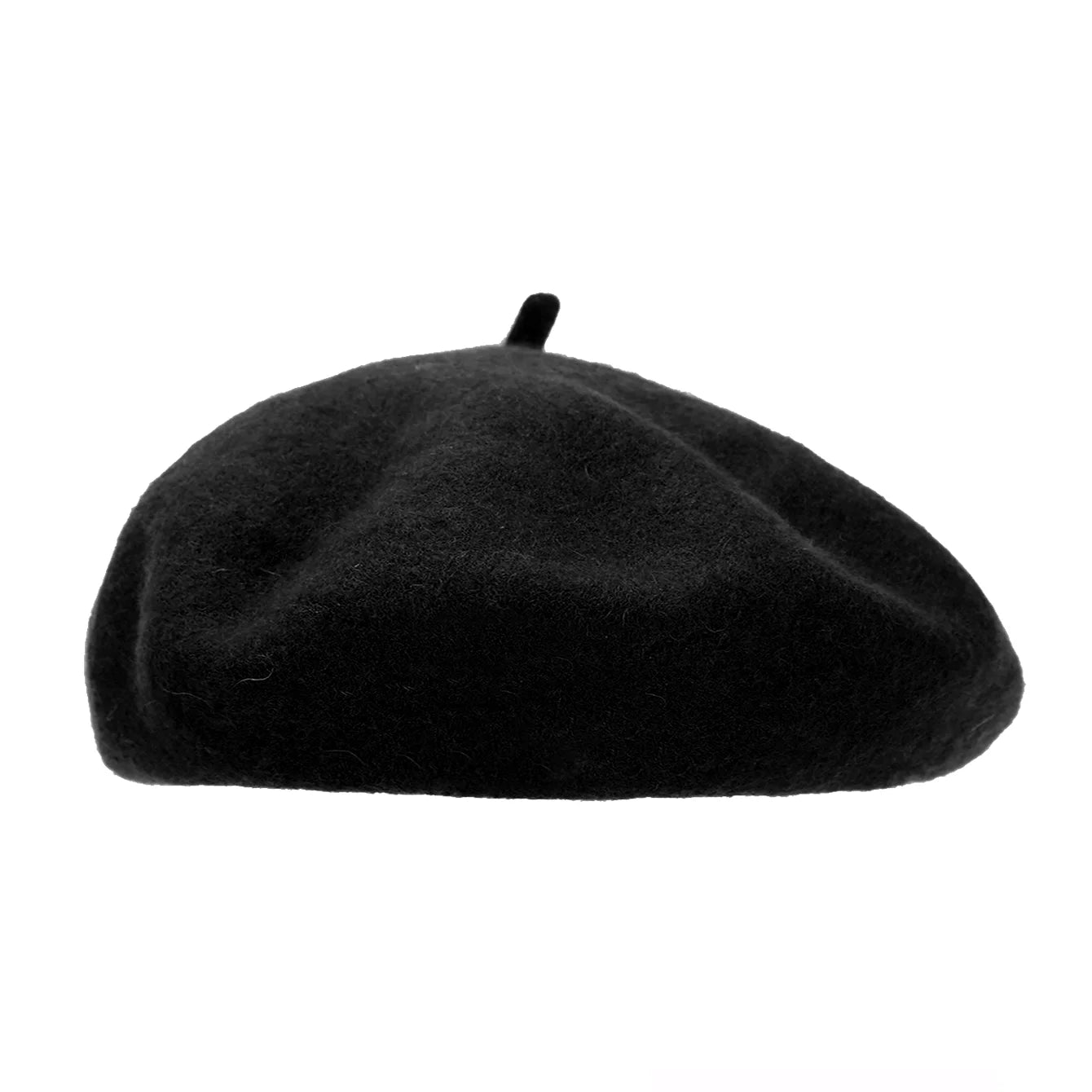Wool Beret for Women – Warm French-Style Solid Color Hat