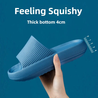 Cloud Slide Slippers Thick EVA Sole Indoor Home Shoes