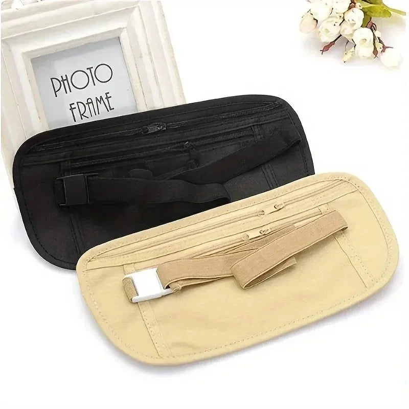 Hidden Money Belt Anti-Theft Travel Waist Pouch