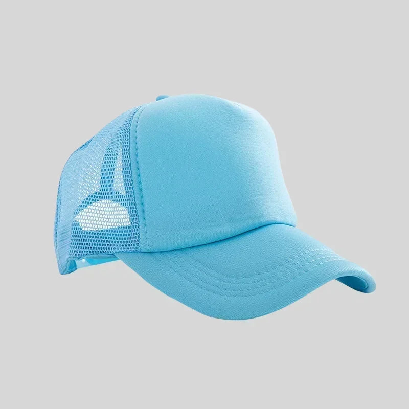 Custom Logo Trucker Hat – Personalized Mesh Baseball Cap