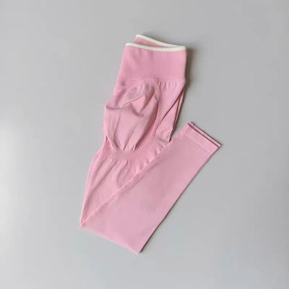 Women's High-Waist Butt-Lifting Yoga Leggings – Seamless Fitness Pants