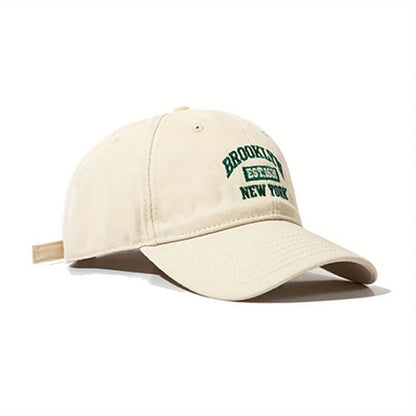 Brooklyn Snapback Baseball Cap – Embroidered Cotton Adjustable Hat