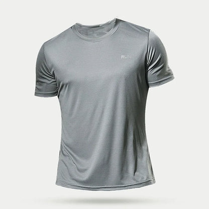 Men's Quick-Dry Running T-Shirt – Lightweight Athletic Sports Tee