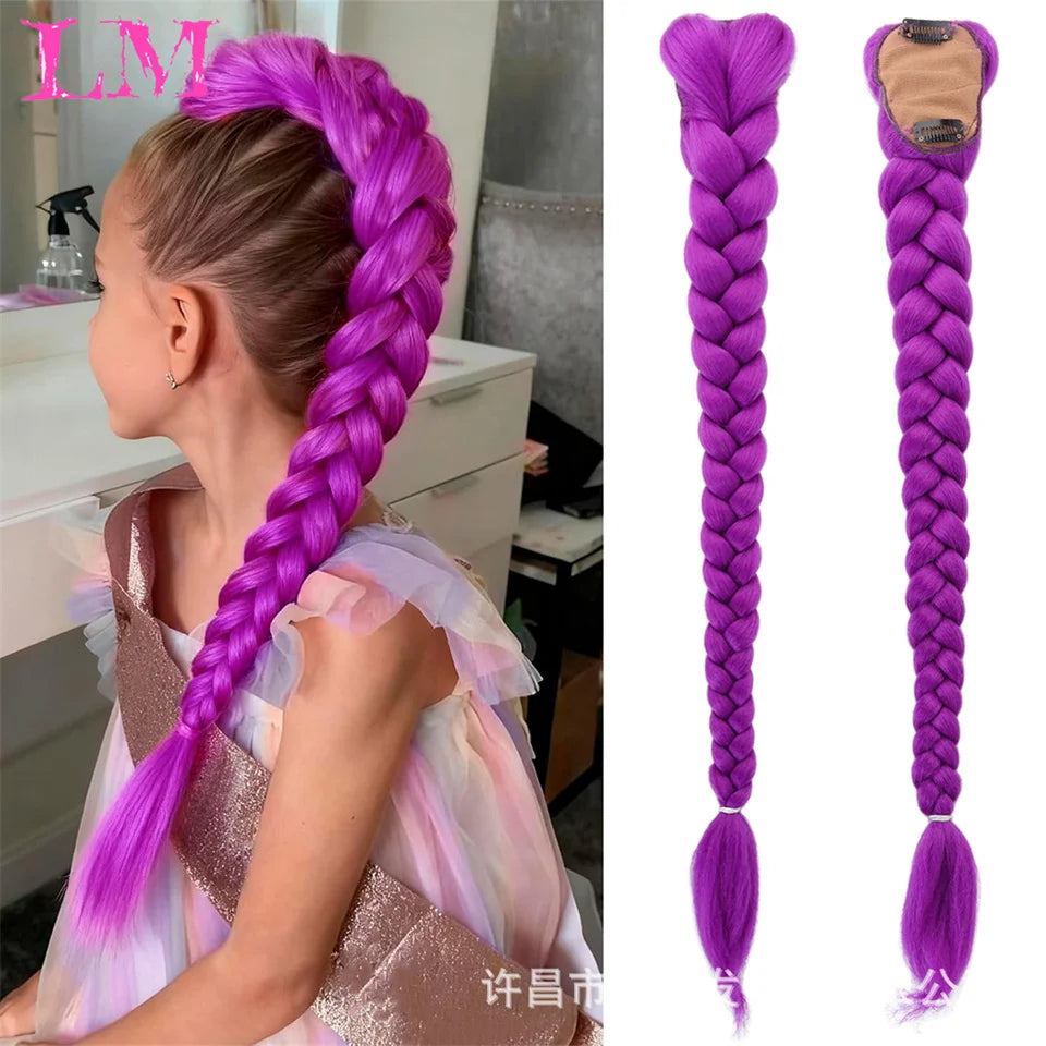 Synthetic Jumbo Braid Hair Extension 32 Inch – 6 Colors