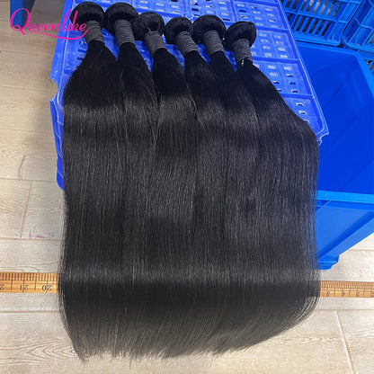 Queenlike 30 Inch Human Hair Bundles Brazilian Raw Weave 1