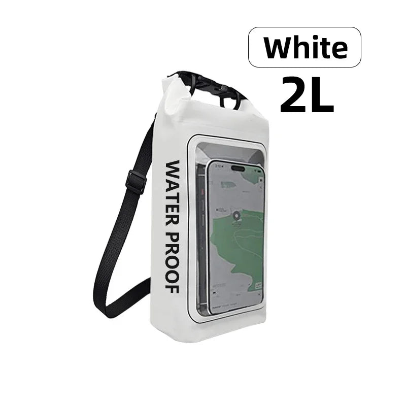 Waterproof Dry Bag with Touch Screen Window – 2L & 5L
