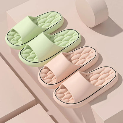 EVA Cloud Slippers – Thick Sole Cushion Slides for Indoor & Outdoor