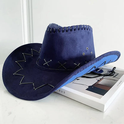 Western Cowboy Hat – Unisex Cowgirl Hat for Women & Men